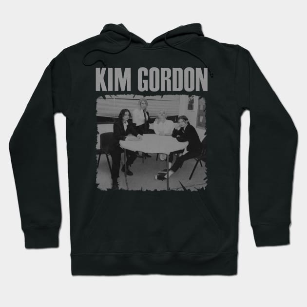 Kim Gordon Hoodie by Powder.Saga art